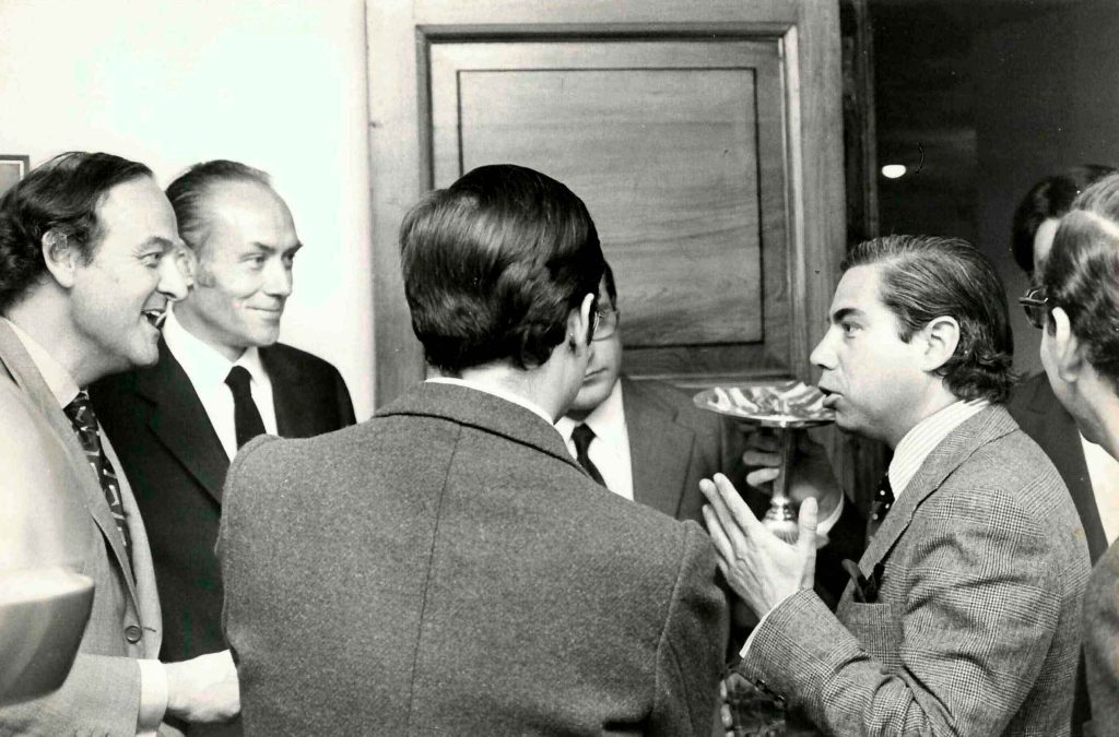 Inauguración Flash. 25 abril 1975